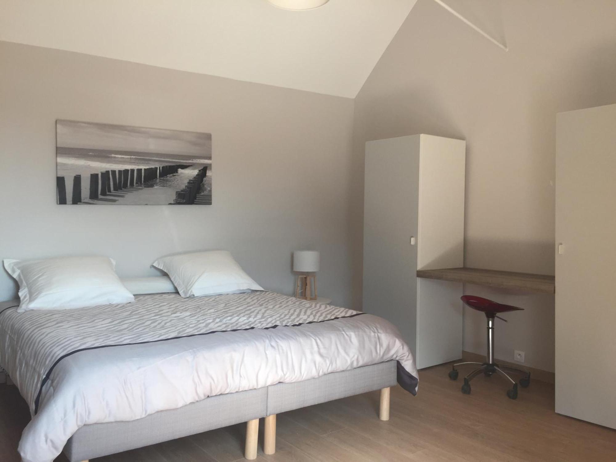 Gîtes les 2 Hermines Mont-Dol Chambre photo